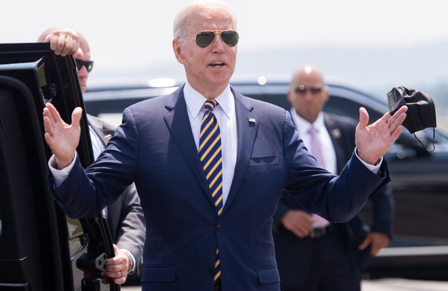 Joe Biden ici à Allentown, en Pennsylvanie aux États-Unis, le 28 juillet 2021.