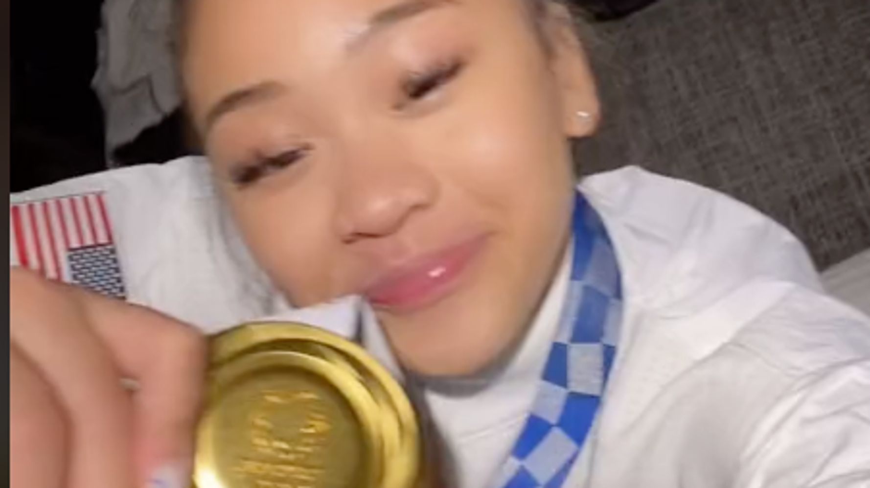 Sunisa Lee Is ‘On Top Of The World’ In Celebration Video That Sums Up Tokyo Olympics