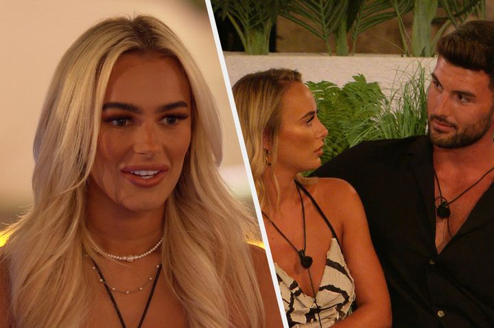 Lillie, Liam and Millie on Love Island