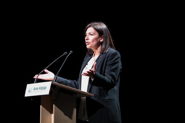 Anne Hidalgo à Paris le 26 février 2020