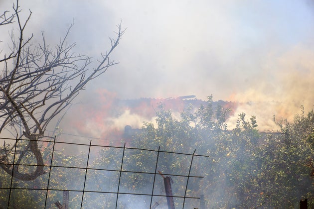 Φωτογραφία Αρχείου από παλιότερη πυρκαγιά στη Ρόδο