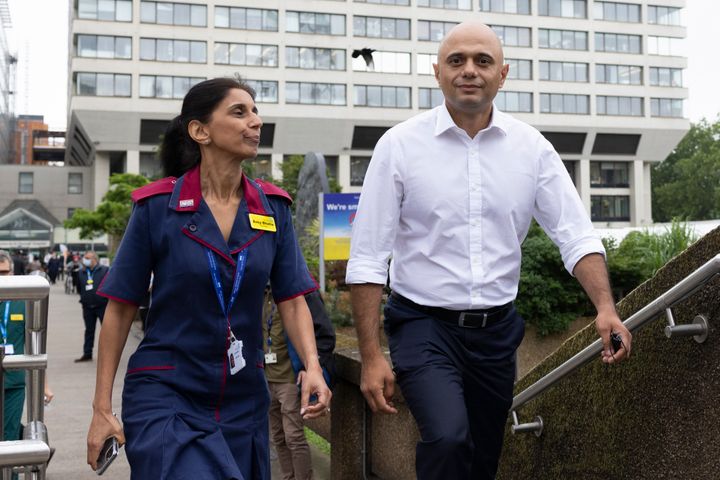 Health secretary Sajid Javid now has sweeping powers over commercial tests