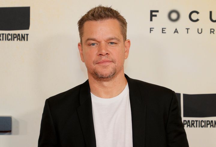 Matt Damon attends the "Stillwater" premiere in July.