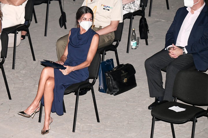 La reina Letizia en la ceremonia de clausura del Atlántida Mallorca Film Fest 2021.