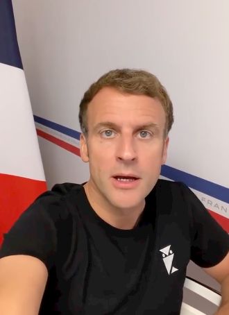 Covid-19: Macron sur Tiktok et Instagram pour répondre aux antivaccins