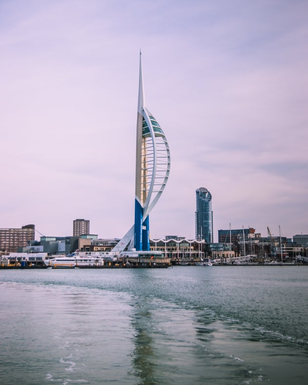 The Spinnaker Tower in Portsmouth