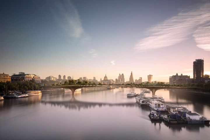 The Garden Bridge Project was dropped in 2017