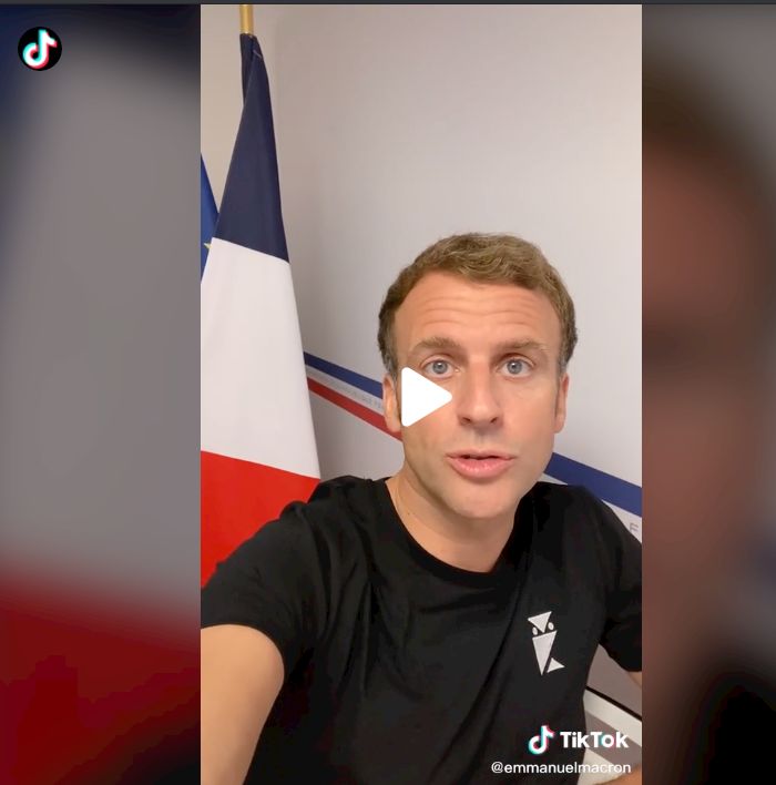 Vaccins et pass sanitaire: Macron lance la riposte sur TikTok (sans viser les plus virulents)