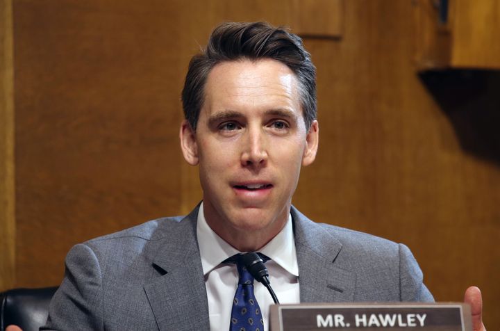 Sen. Josh Hawley (R-Mo.), who egged on insurrectionists at the Capitol on Jan. 6, says schools must teach children to love America by not telling them about much of its history.