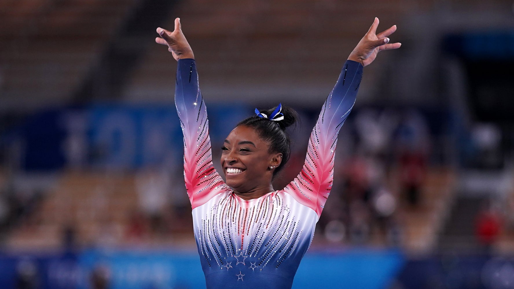 Simone Biles Makes History On The Balance Beam In Return To Tokyo Olympics