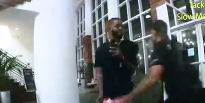 Khalid Vaughn, 28, was filming Crudup's arrest on his cellphone when, according to police body-camera footage shared by the state attorney, an officer violently tackled and repeatedly punched him.