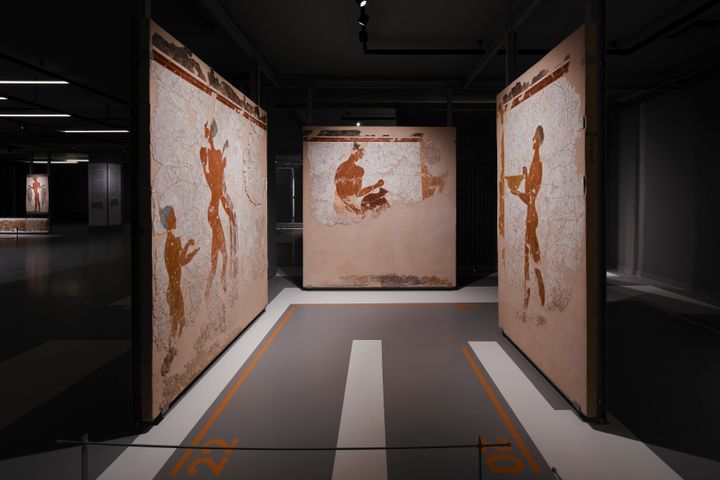 Οι θηραϊκές τοιχογραφίες στο Μουσείο Προϊστορικής Θήρας