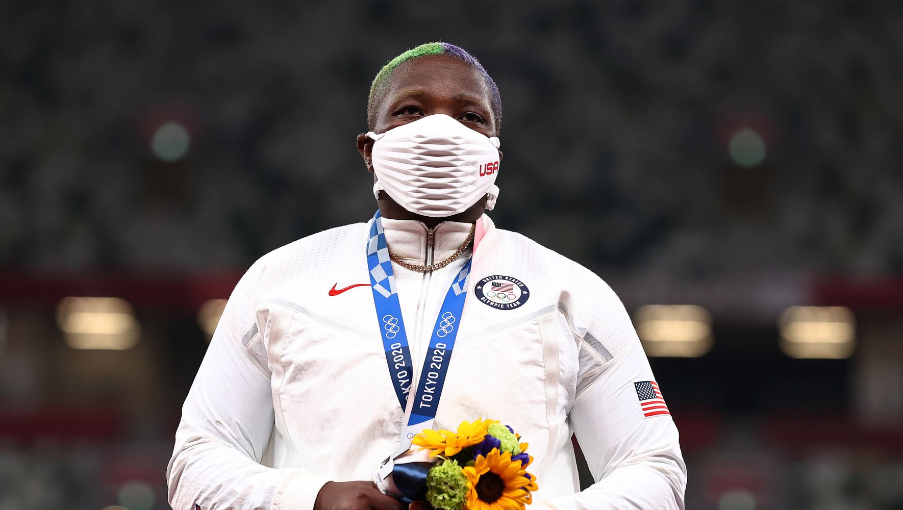 Olympian Raven Saunders' Mother Dies Days After Her Silver Medal Win