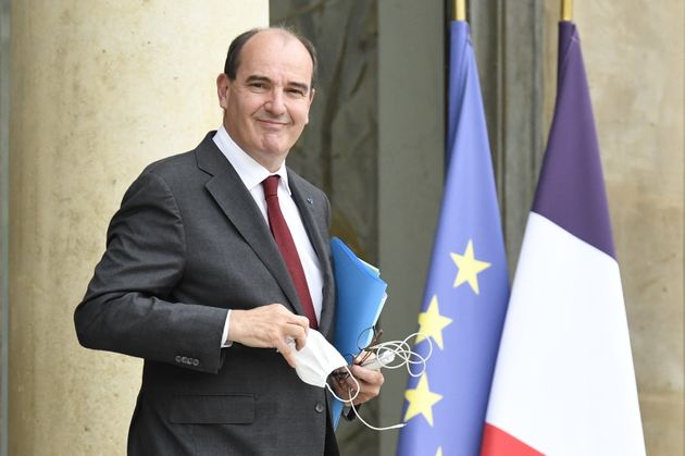 Jean Castex, ici quittant l'Élysée à Paris, le 28 juillet 2021.