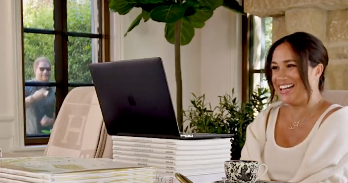 Prince Harry Stole The Show In Meghan Markle's Birthday Video