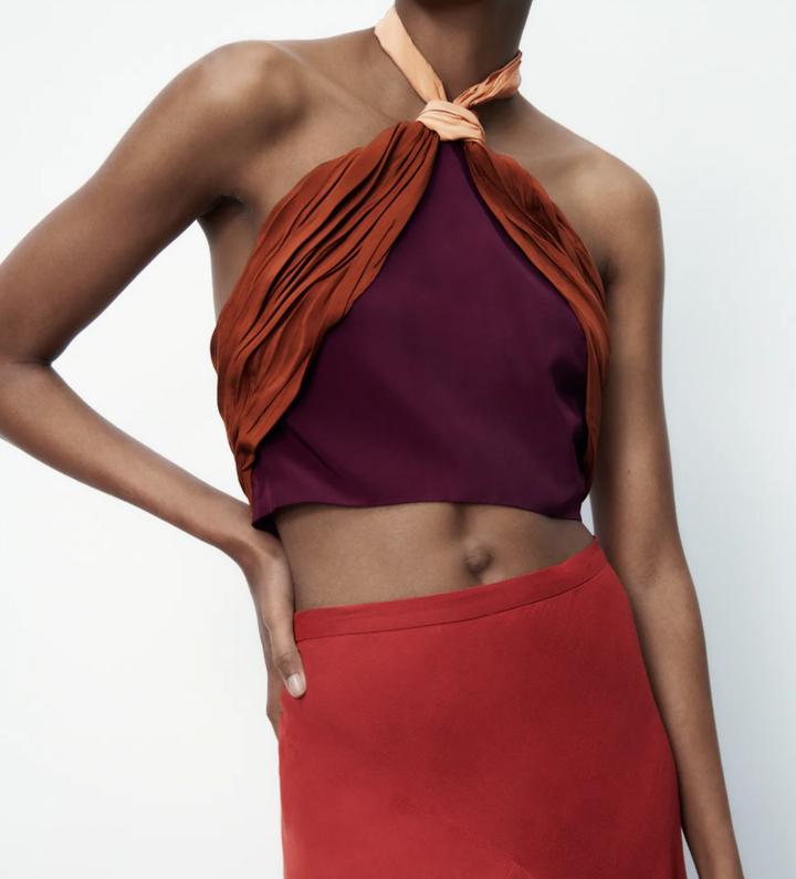 Crop top de Zara