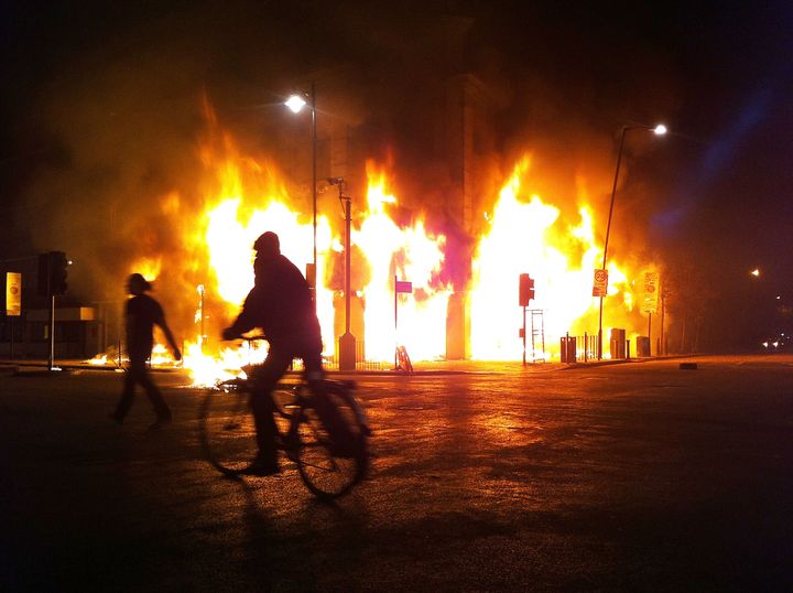 The riots started when peaceful protests against the police shooting of Mark Duggan in Tottenham, north London, turned violent. The unrest quickly spread across the UK to cities including Manchester, Bristol and Merseyside.