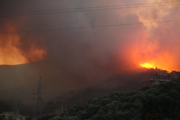 Φωτιά στον θερμοηλεκτρικό σταθμό του Μιλάς