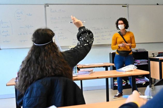 Les Français hostiles aux différenciations entre élèves vaccinés et non vaccinés à l'école (photo d'illustration prise le 18 mai 2020 à Angers)