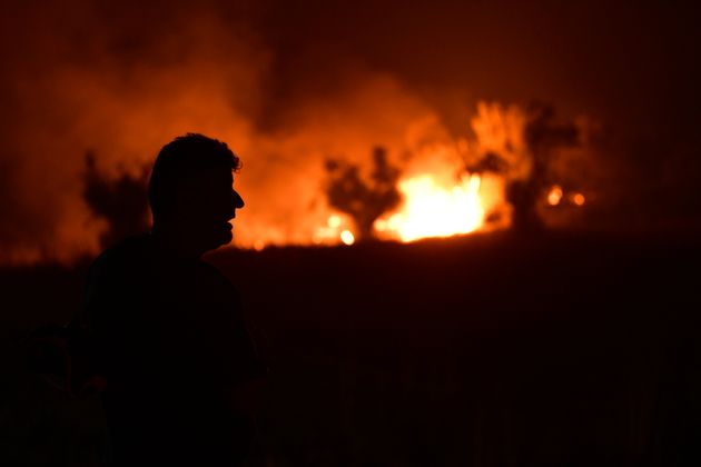 Πύρινη κόλαση σε Αρχαία Ολυμπία, Βόρεια Εύβοια και