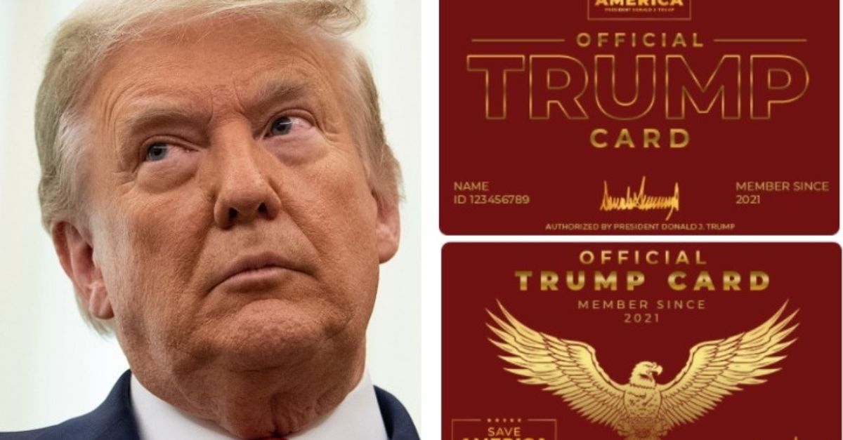 Trump's PAC Is Launching an 'Official Trump Gold Card