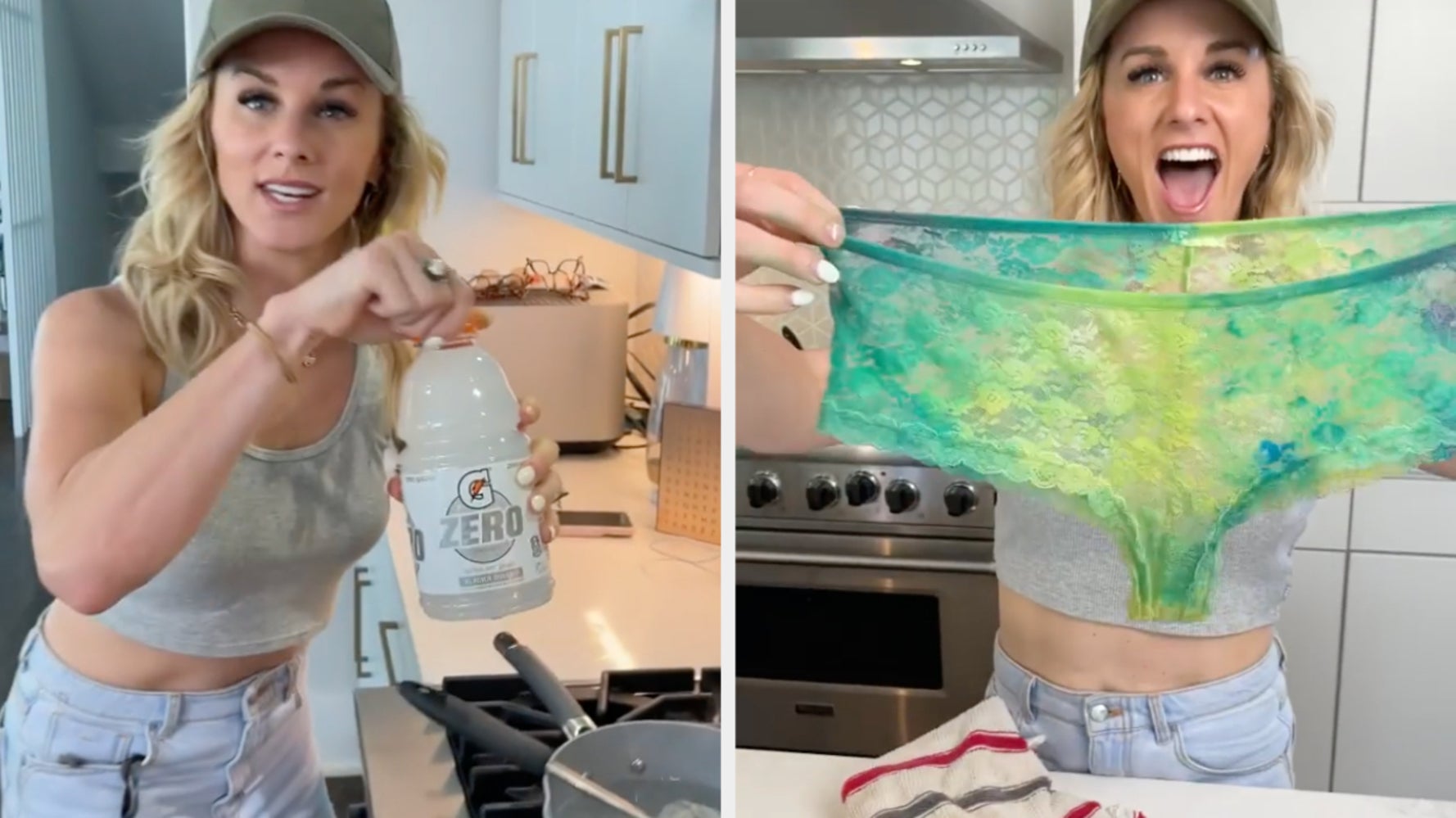 Woman Hilariously Roasts A Viral Hack That Has People Turning Old Undies  Into Bras