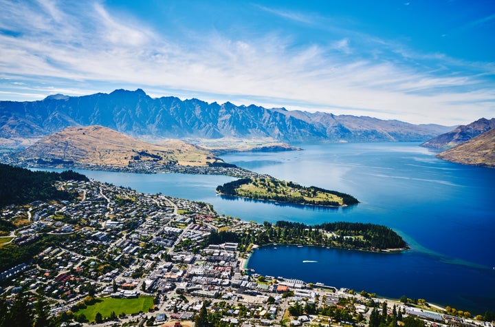 Η περιοχή της Queenstown στη Νέα Ζηλανδία.