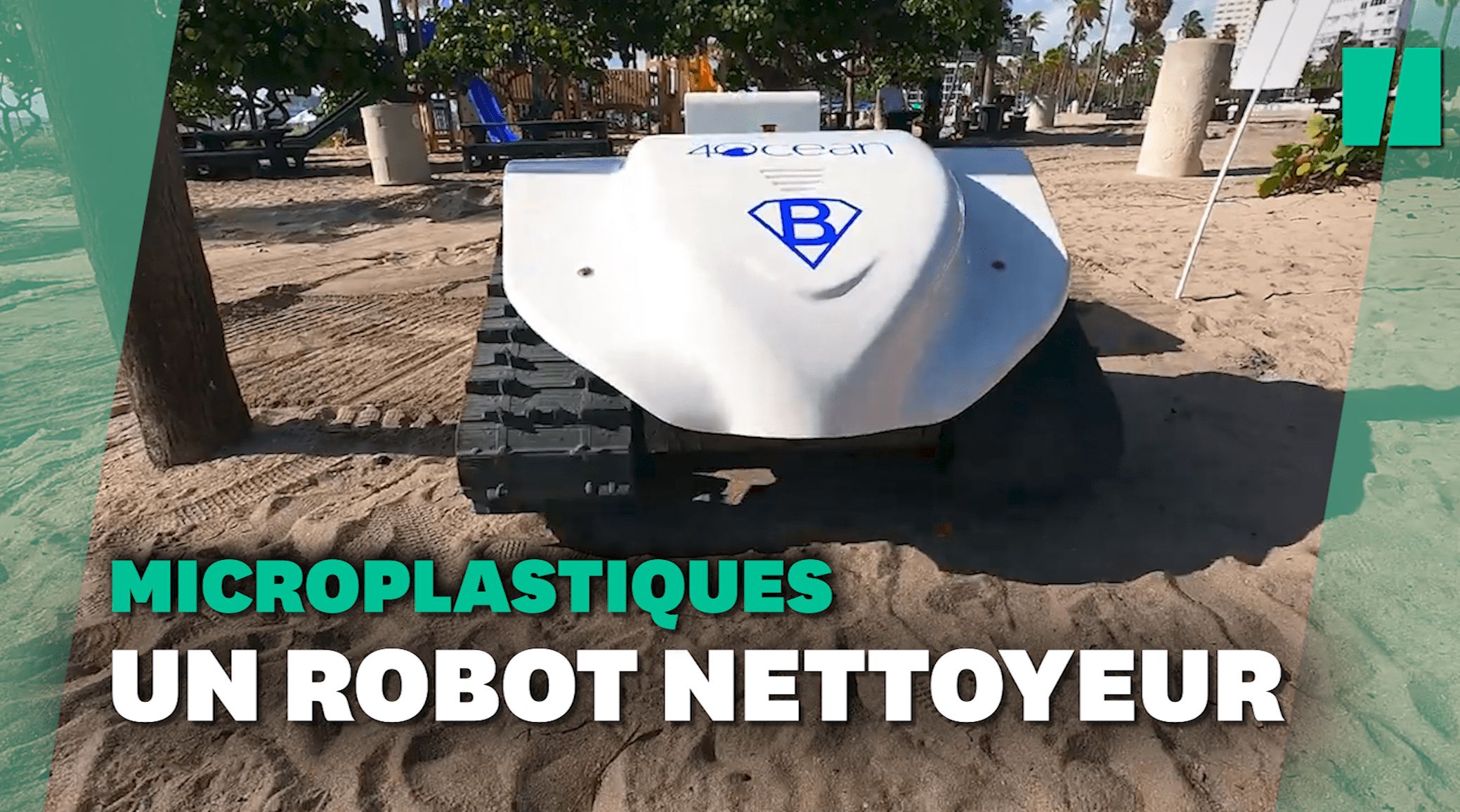 Contre la pollution des plages, ce robot pourrait être la solution