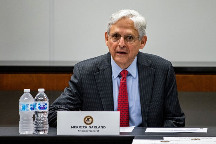 Attorney General Merrick Garland speaks during a meeting with various law enforcement leadership in Chicago. He announced this week that the Justice Department has opened an investigation to determine whether the city of Phoenix or the Phoenix Police Department have violated civil rights laws.