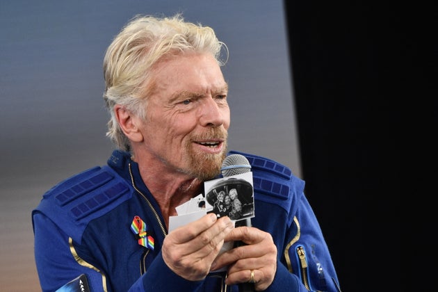 Richard Branson, ici en juillet