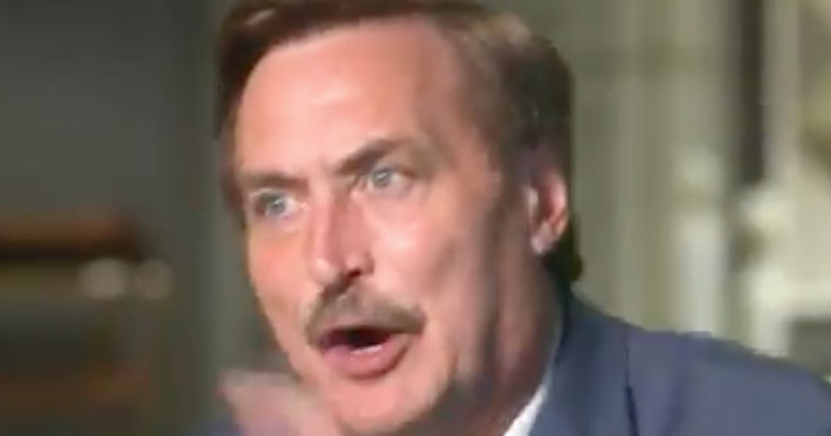 Mike Lindell, Fact-Checked Right To His Face, Proposes A Hug