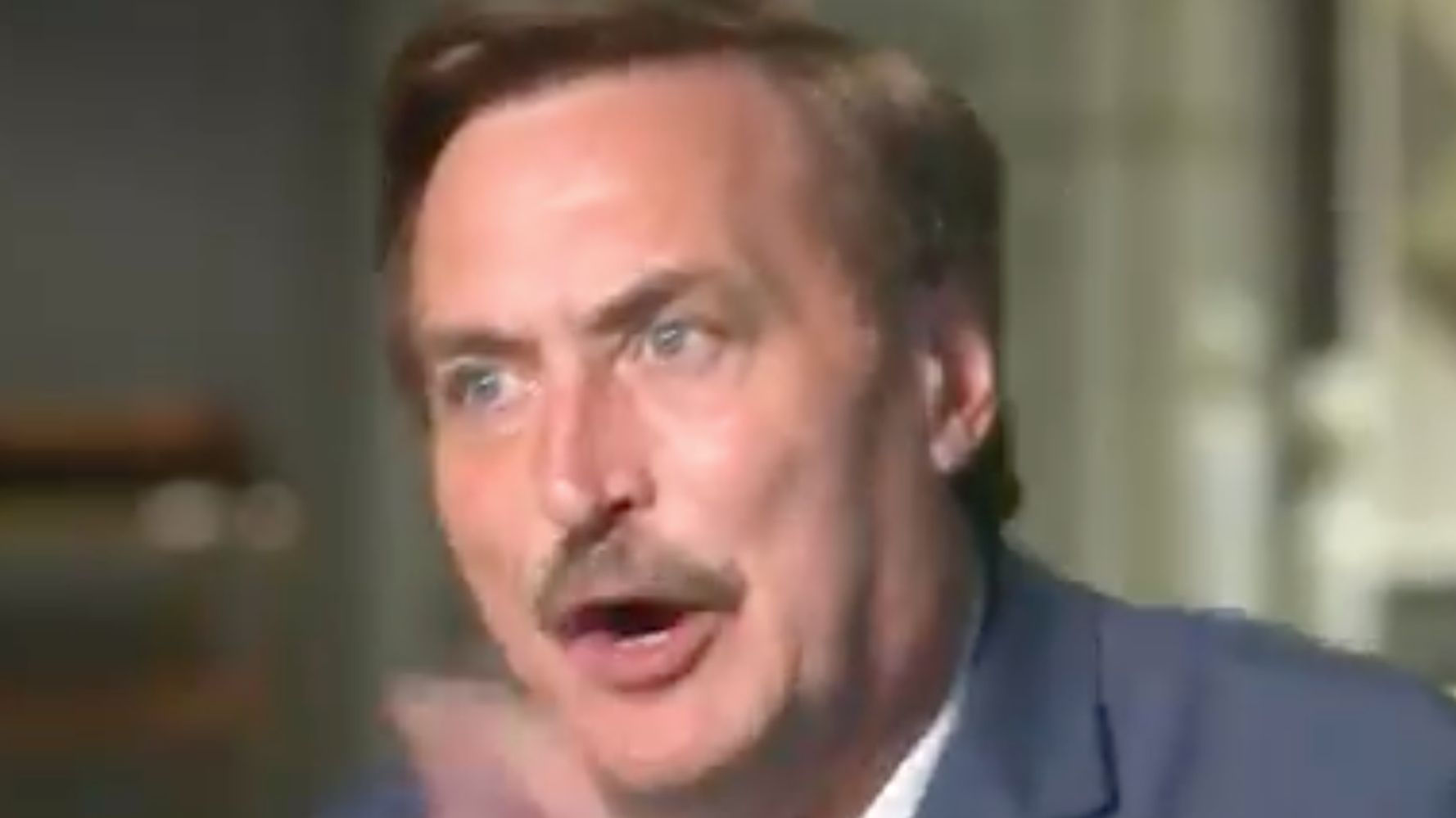 Mike Lindell Gets Fact-Checked Right To His Face, Proposes A Hug