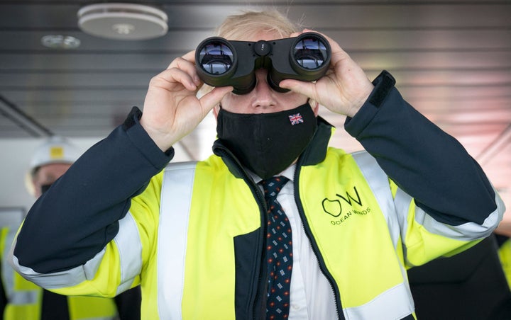 Boris Johnson said Margaret Thatcher gave Britain and 'big early' start towards green energy by closing down the mines.