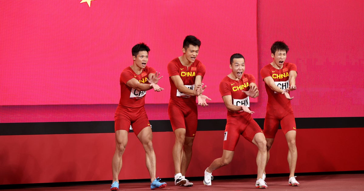 中国 かめはめ波 ドイツは ジョジョ立ち 男子400メートルリレー 最高すぎる入場を披露 東京オリンピック ハフポスト
