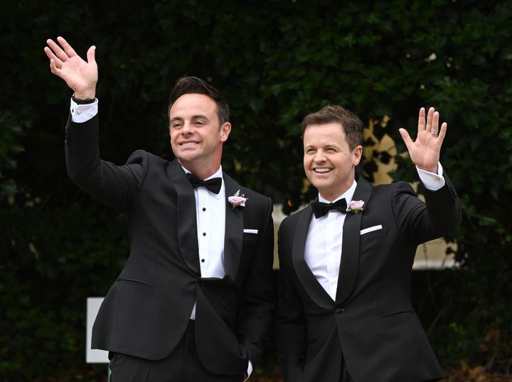 Dec served as Ant's best man