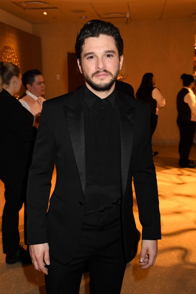 Kit Harington at the Golden Globes in