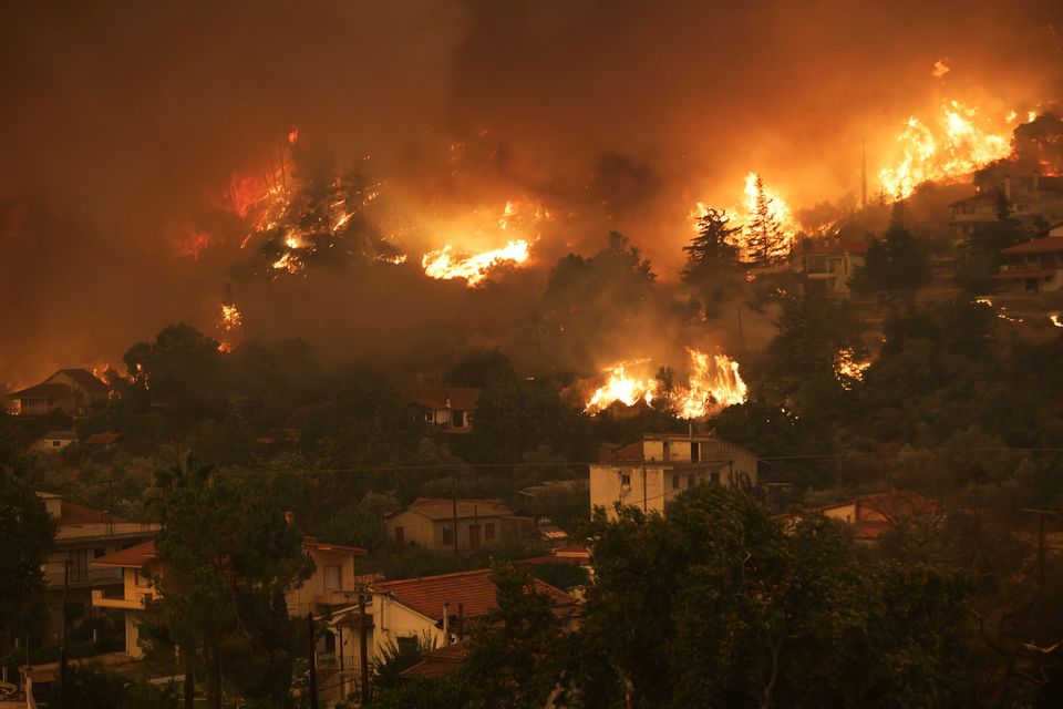 Φωτιές στη Εύβοια: Και η καταστροφή συνεχίζεται για έβδομη