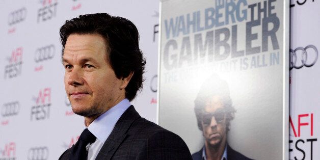 Mark Wahlberg, star and producer of "The Gambler," poses at the premiere of the film at AFI Fest 2014 on Monday, Nov. 10, 2014, in Los Angeles. (Photo by Chris Pizzello/Invision/AP)