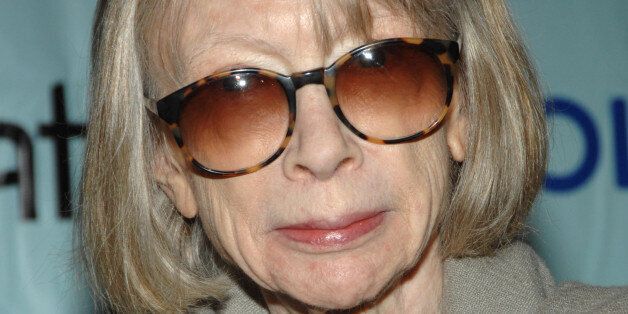 NEW YORK - APRIL 23: Author Joan Didion arrives to the New York Women in Communications 2007 Matrix Awards at the Waldorf Astoria on April 23, 2007 in New York City. (Brad Barket /Getty Images)