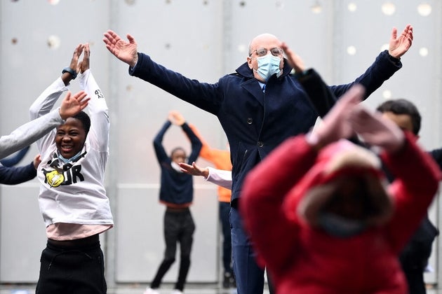 Avant les JO 2024, Blanquer -ici le 2 février 2021- veut faire de la France