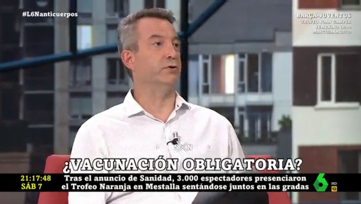 César Carballo en 'laSexta Noche'.