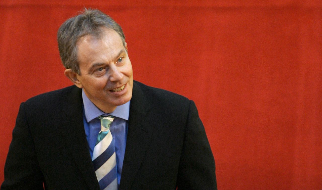 Tony Blair was criticising for spending more than £1,000 on makeup