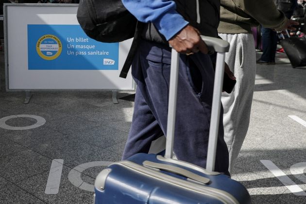 Le pass sanitaire contrôlé dans un train sur quatre ce lundi (photo d'illustration prise le 9 aout)