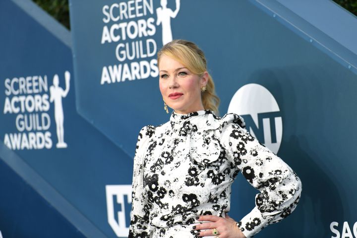 Christina Applegate pictured in January 2020
