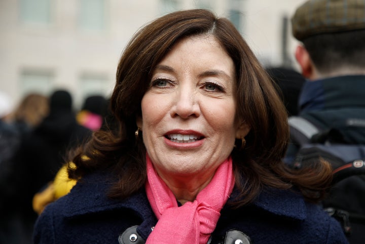 Lieutenant Gov. Kathy Hochul will make history as New York's first female governor.