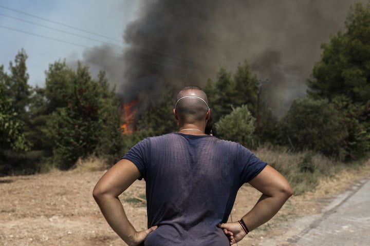 Πυρκαγιά στην Εύβοια