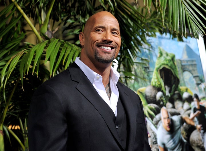 El actor Dwayne Johnson.