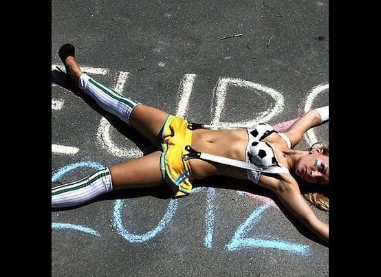 FEMEN contra la Eurocopa 