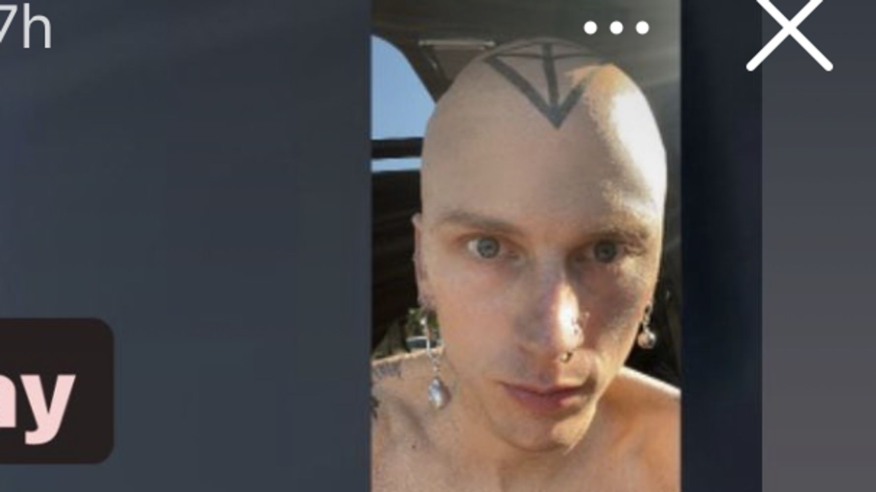 Machine Gun Kelly Apparently Shaved His Head And Is Sporting A Massive Head Tattoo