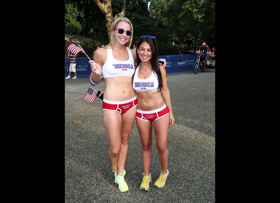 "Celebrate America" Underwear Run To Kick-off The Aquaphor New York City Triathlon